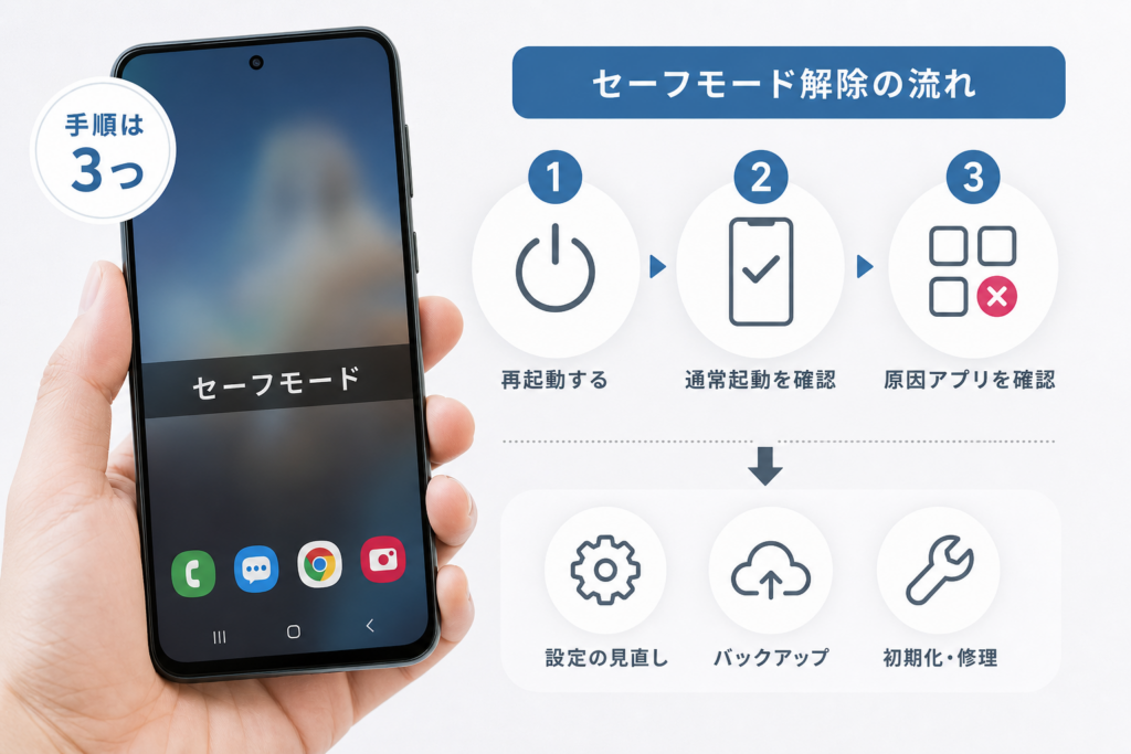 Androidのセーフモードとは何か