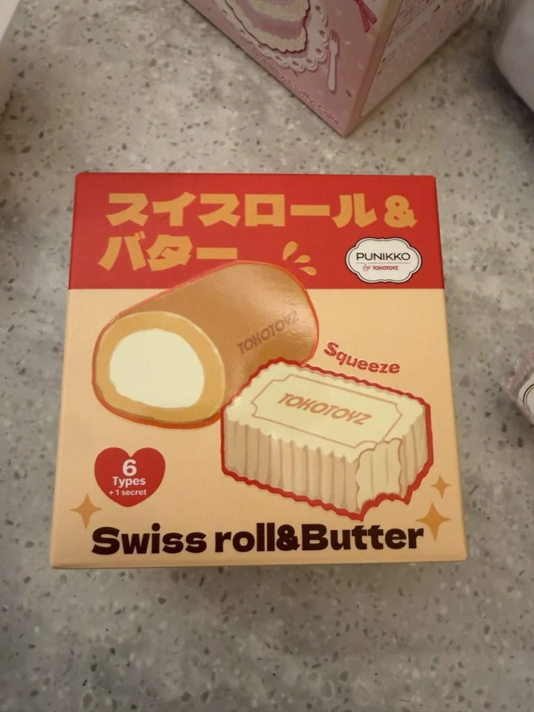ぷにっこ スイスロール＆バターシリーズの箱（6 Types +1 secret）