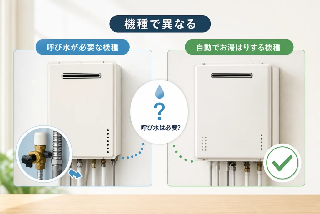 エラー632に呼び水は必要?機種による違い