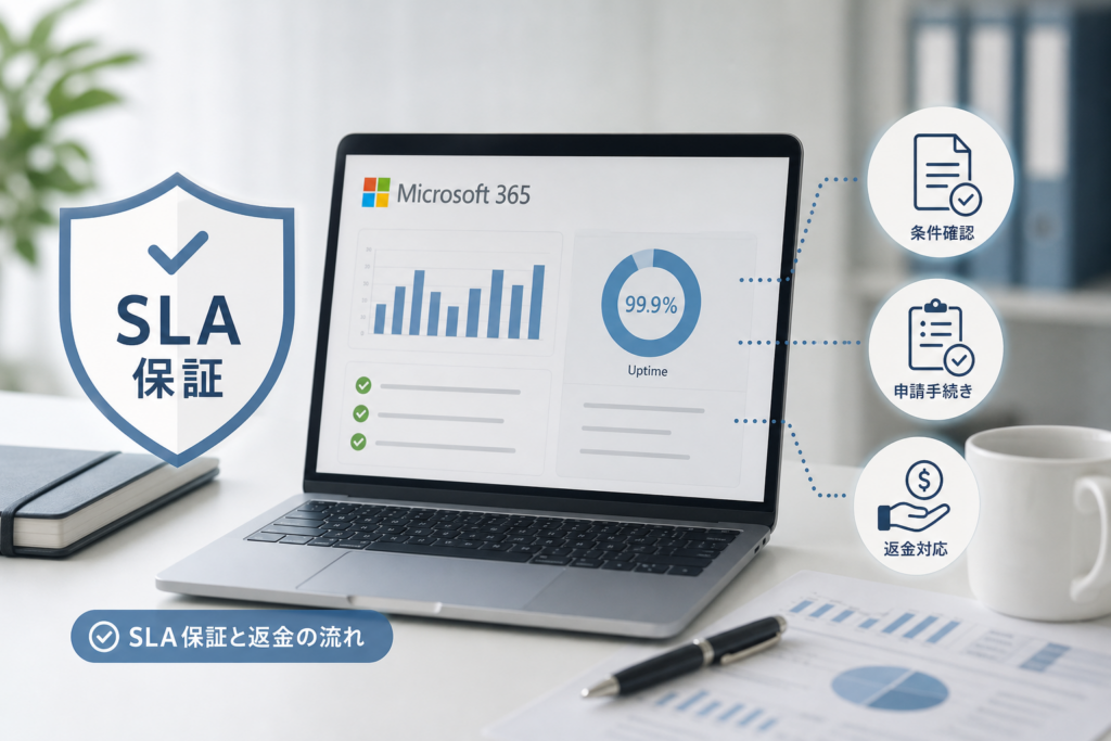 システム管理者必見:Microsoft 365のSLA保証と返金申請ガイド