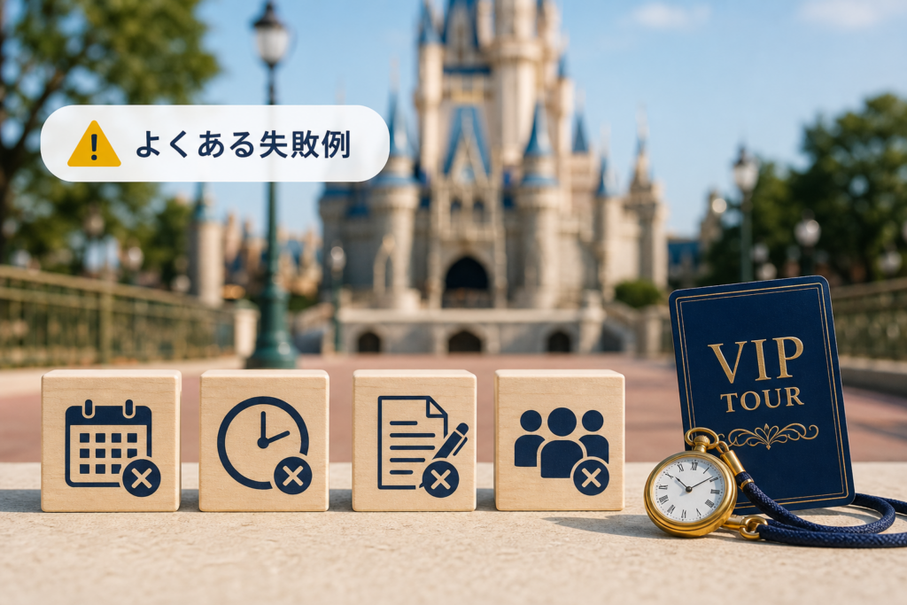 ディズニーVIPツアーが地獄と呼ばれる落とし穴とよくある失敗事例