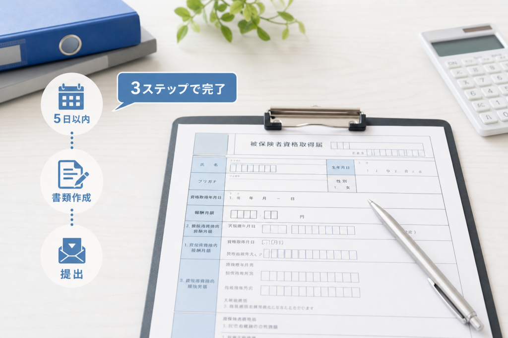 パートの被保険者資格取得届はどう書く？報酬月額と短時間労働者区分