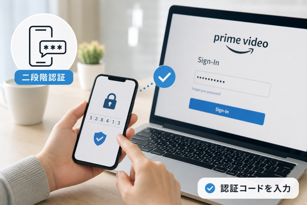 二段階認証やパスワード変更後にサインインできない場合