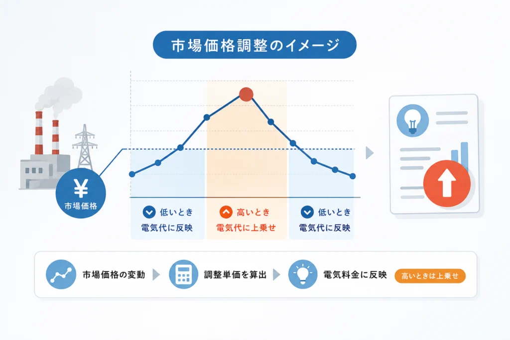 市場価格調整とは?楽天でんきが高くなる理由