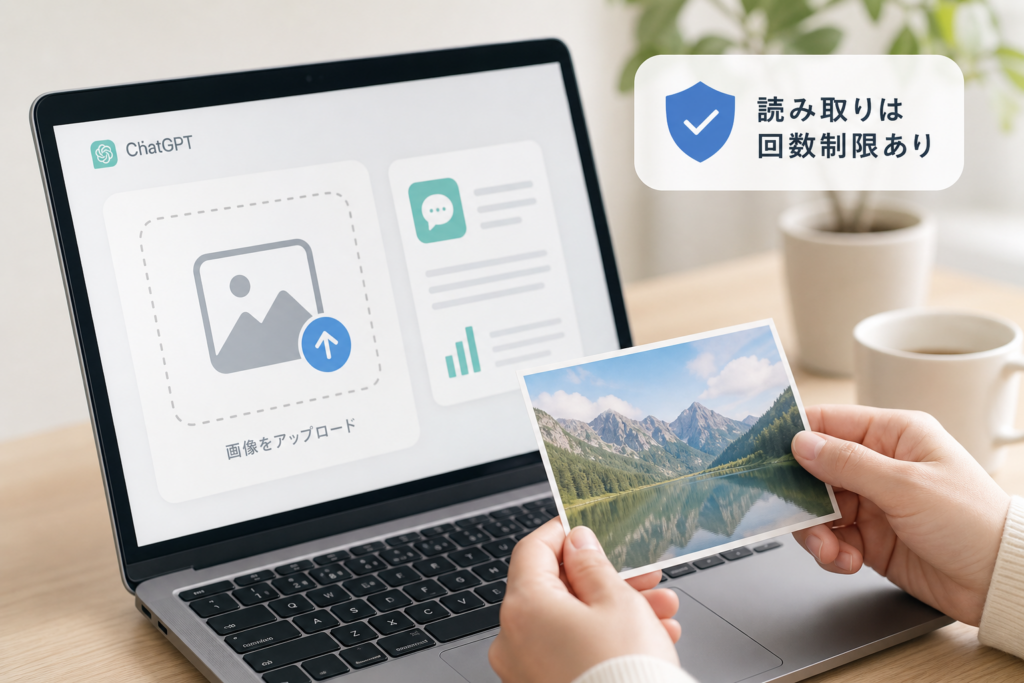 画像アップロード（画像読み取り・解析）の無料制限と注意点