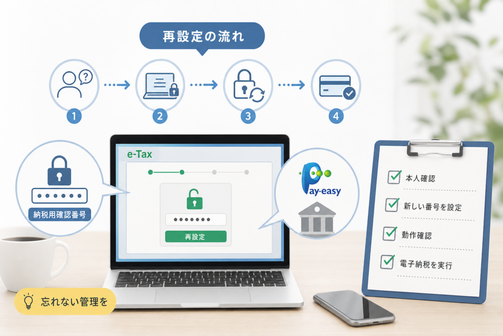 納付方式別｜納税用確認番号が必要になる場面