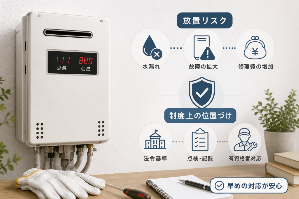 経年劣化によるリスクと制度上の位置づけ