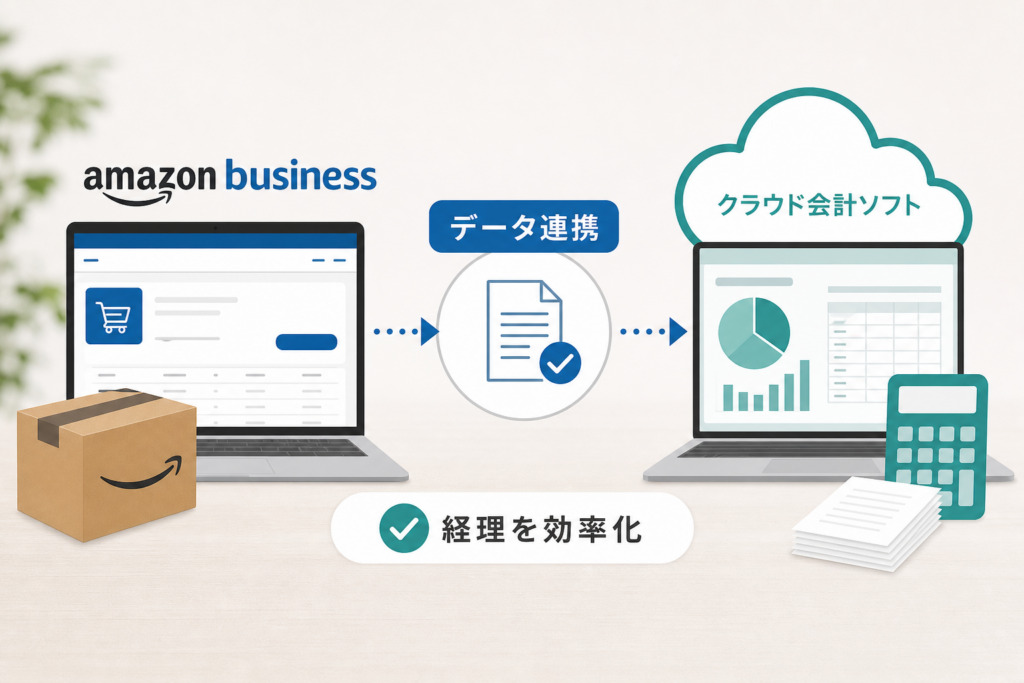 経理作業を効率化する「Amazonビジネス」と「クラウド会計ソフト」の活用