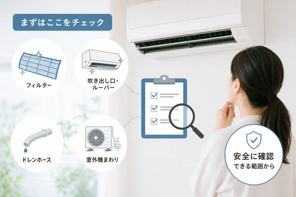 臭いが残るとき、自分でどこまで手入れできる？