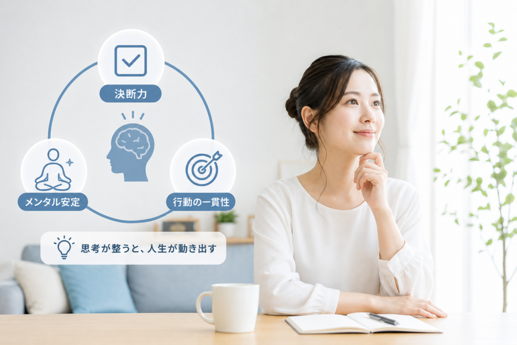 部屋が綺麗な人の性格と心理を徹底解剖！決断力とメンタルの使い方で人生が変わる？