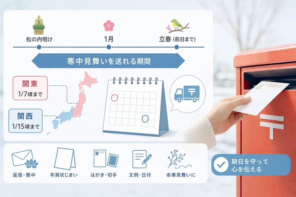 関東と関西で時期が違う理由と、相手の地域に合わせる考え方