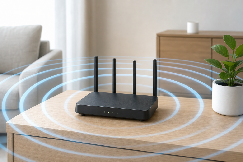 電波干渉・障害物を防ぐルーター設置環境の最適化