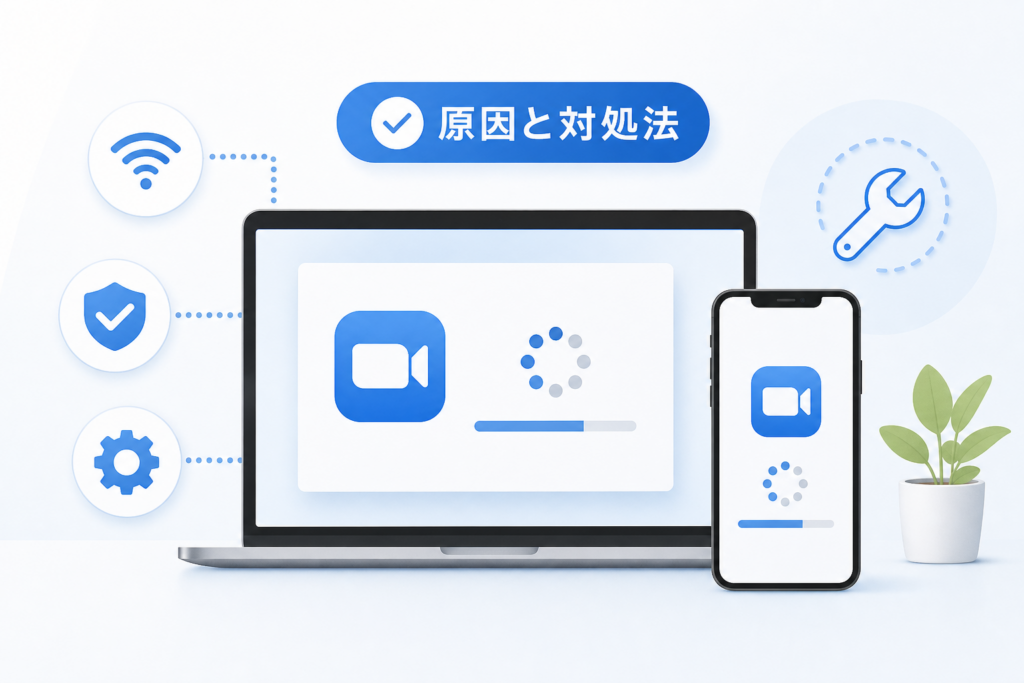 Zoomがアップデートできない・進まない原因と対処法